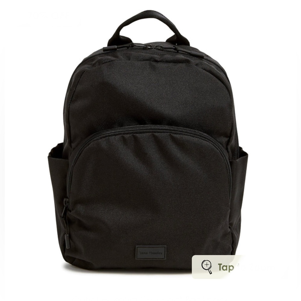 Vera Bradley Black Backpack (new)